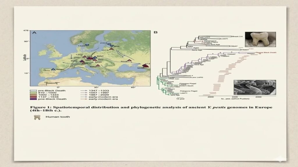Ancient DNA Reveals the Evolution of Europe’s Plague Bacterium
